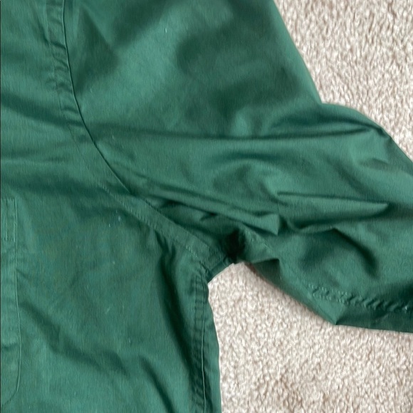 Croft & Barrow Green Casual Button Down Shirt - Picture 3 of 5